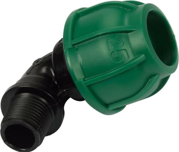 Image du produit Toya Flo Elbow pour les tubes PE 90st. 25mm x gz 1/2 & quot Pour les installations d'eau