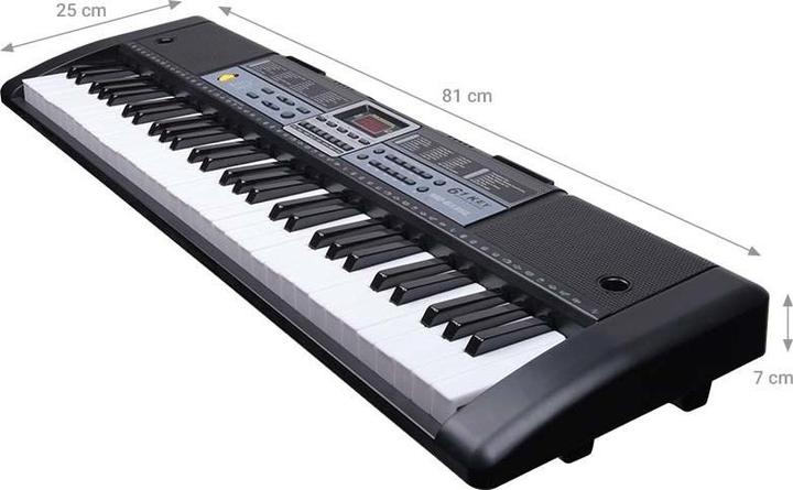 No Name MQ 6136L KEYBOARD organy z mikrofonem dla dzieci