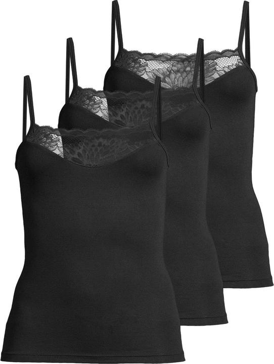 Immagine prodotto Conta 3er Pack Modal Spaghetti Top (44, XXL)