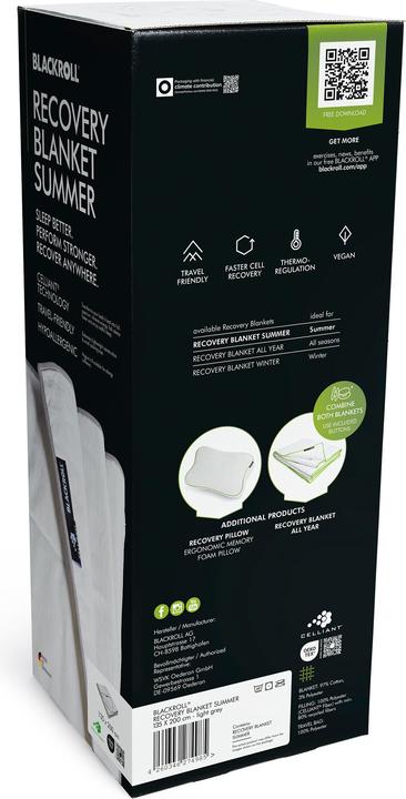 Actual product image Blackroll Recovery Blanket Ultralite (1100 g, 135 x 200 cm)