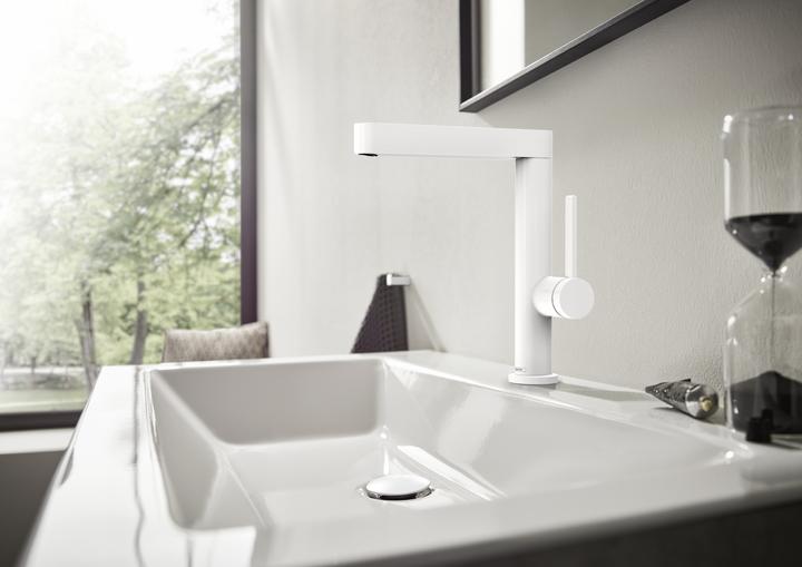 Produktbild hansgrohe HG EH-WT-MI FINORIS 230 mit Schwenkauslauf mattweiss