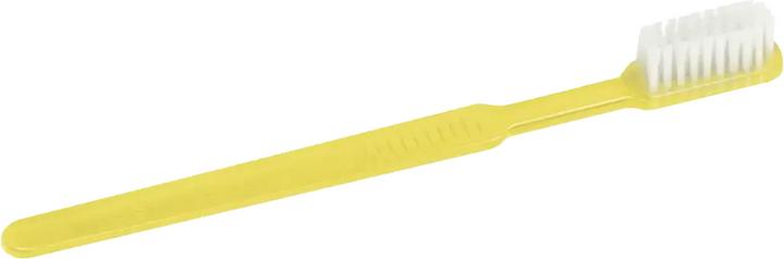Ampri MED-COMFORT, Einmal-Zahnbürste mit Pasta, gelb (1 x)