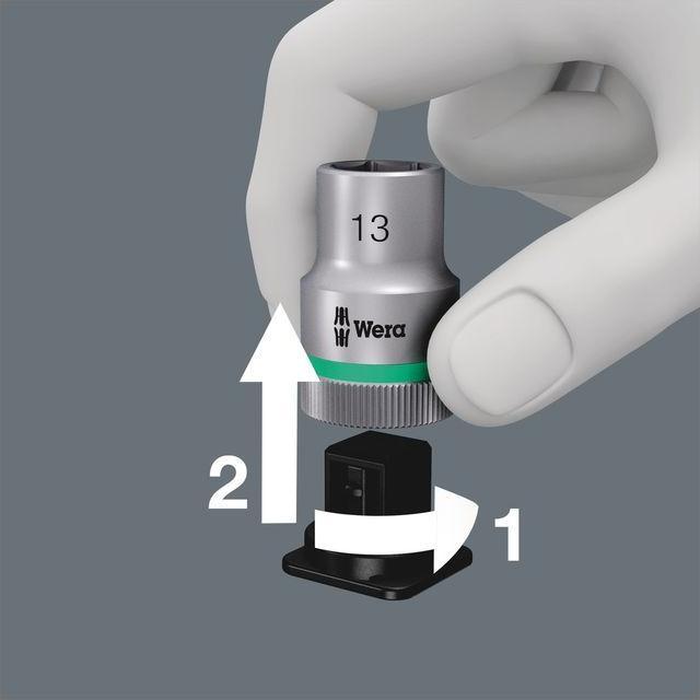 Actual product image Wera 8100 SA All-in Zyklop Speed Ratchet Set (6 mm, 12 mm, 14 mm, 10 mm, 7 mm, 11 mm, 5 mm, 8 mm, 9 mm, 13 mm, 4 mm)