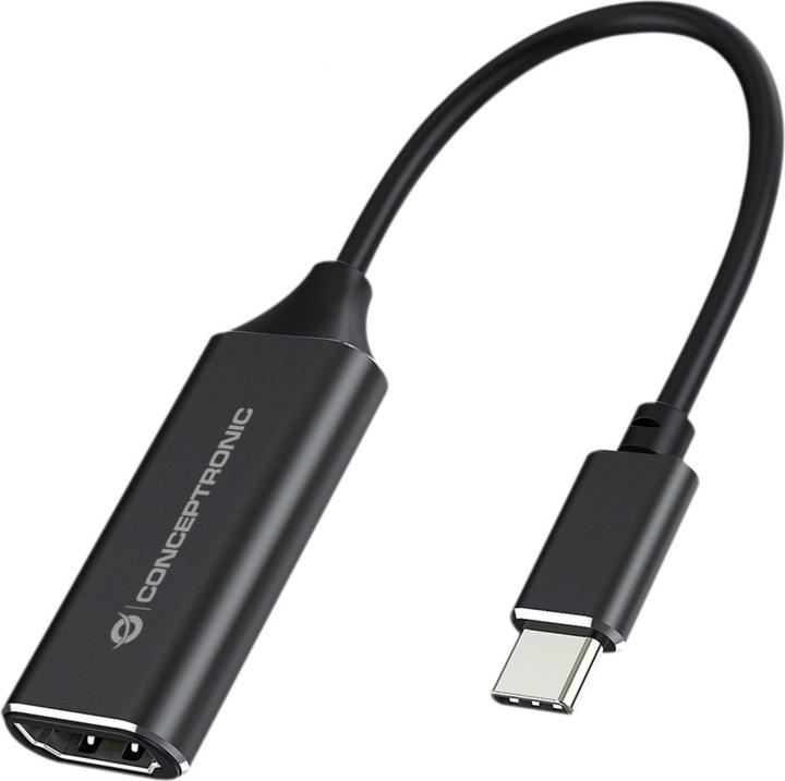 Conceptronic Adapterkabel USB-C -> HDMI Adapter St/Bu (USB Typ-C, 19.80 cm)