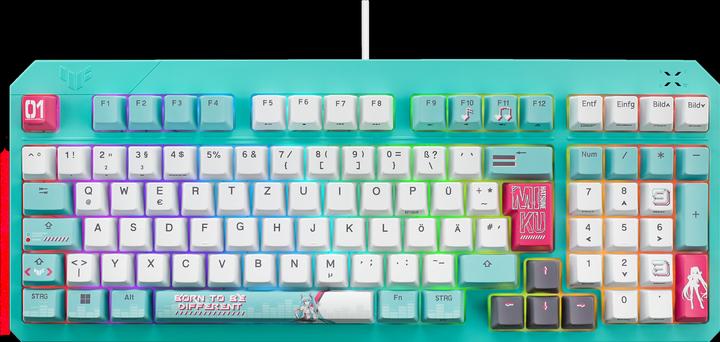 Produktbild ASUS TUF Gaming K3 Gen II Hatsune Miku Edition (DE, Kabelgebunden)
