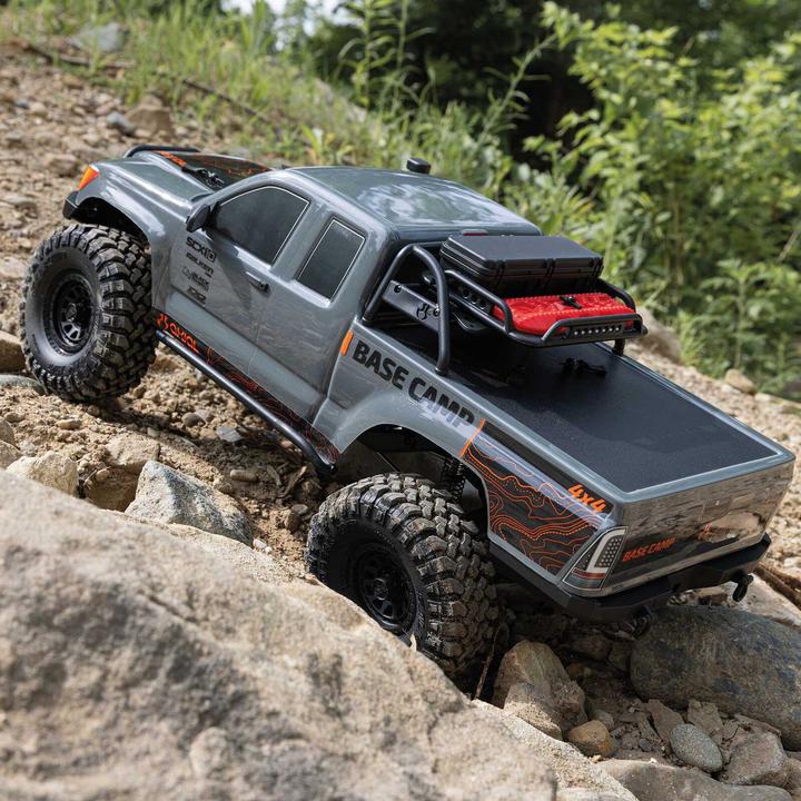 Image du produit Axial Scale Crawler SCX10 III Base Camp ARTR, Gris (RTR Prêt à fonctionner)