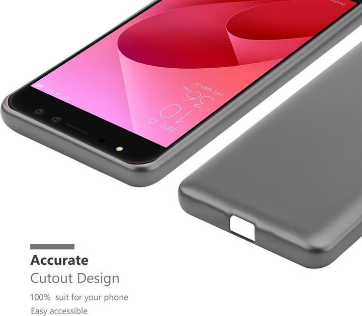 Actual product image Cadorabo TPU Matt Metallic Cover (Asus Zenfone 4 Selfie Pro)