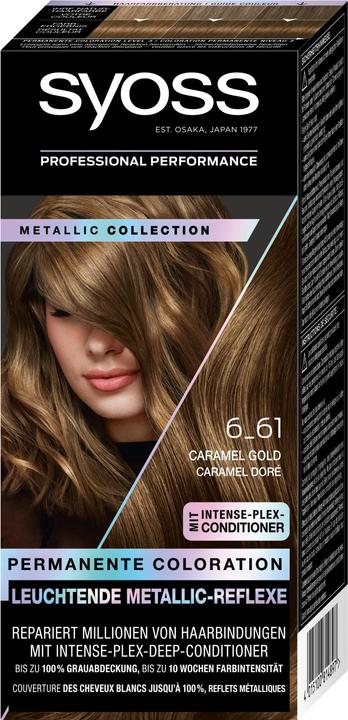 Produktbild Syoss Color Metallic Reflexe 6 61 Caramel Gold (6_61 Autumn Gold)