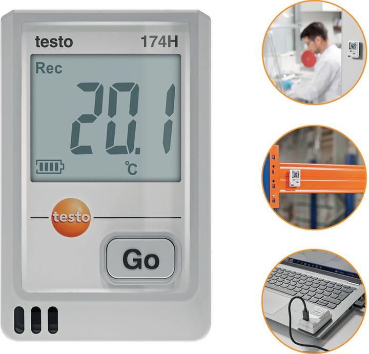 Produktbild Testo Mini-Datenlogger 174 H / USB-C