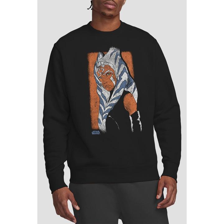 Actual product image Ahsoka Unisex Adult Sketch Sweatshirt (L)