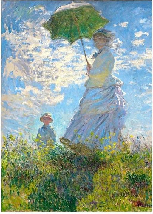 Produktbild Enjoy Puzzle ENJOY-1215 - Claude Monet: Frau mit Sonnenschirm, Puzzle, 1000 Teile (1000 Teile)