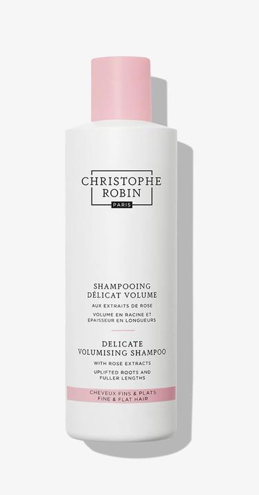 Actual product image Christophe Robin Delicate Volumising Shampoo with Rose Extracts (500 ml, Liquid shampoo)