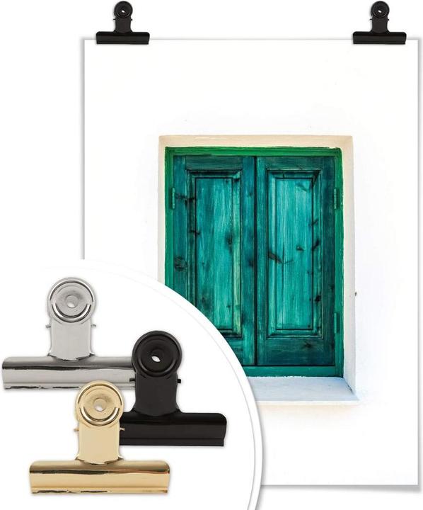 Produktbild Trenddeko Das türkise Fenster (24 x 30 cm)