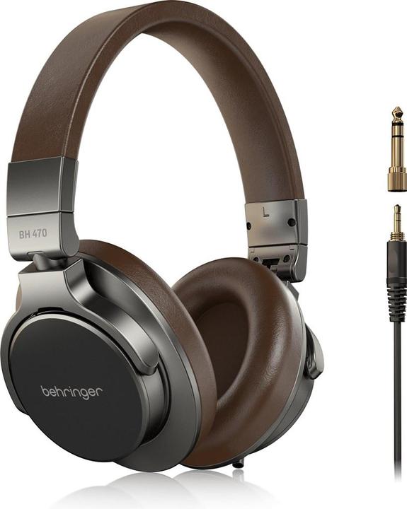 Immagine prodotto Behringer BH 470 Słuchawki studiojne (Nessuna soppressione del rumore, Cablato)