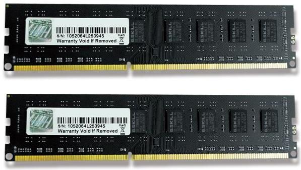 G.Skill Value (2 x 8GB, 1333 MHz, DDR3-RAM, DIMM)