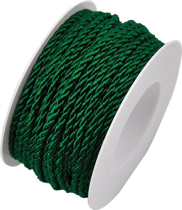 Goldina Seidenkordel 3mmx25m dgrün (Geschenkband)