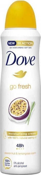 Dove Go Fresh Passion Fruit 48h Antiperspirant 150ml (Spray, 150 ml)