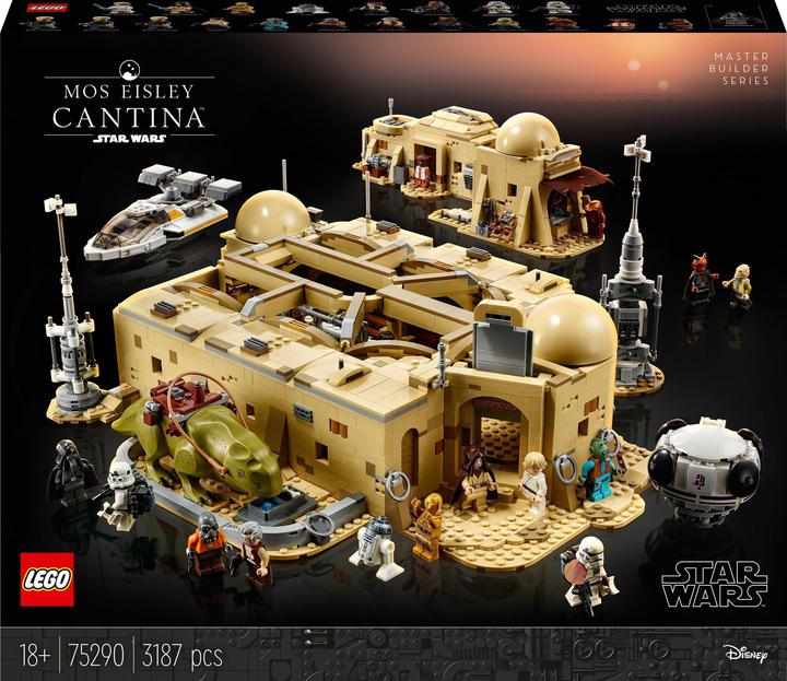 Produktbild LEGO Mos Eisley Cantina (75290, LEGO Star Wars, LEGO Seltene Sets)