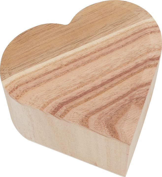 Image du produit VBS Coffret en bois "Coeur", bois brut