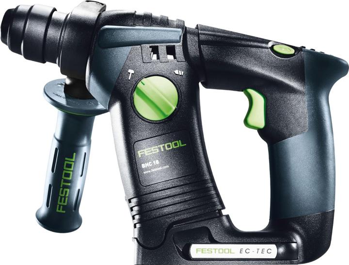 Actual product image Festool BHC 18-Basic cordless hammer drill 18 V 1.8 J SDS Plus Brushless + 1x rechargeable battery 8.0 Ah + (Rechargeable battery operated)