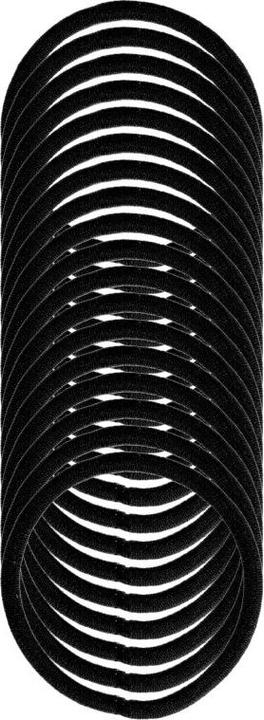 Denman No Damage Elastics Black (Schmuck)