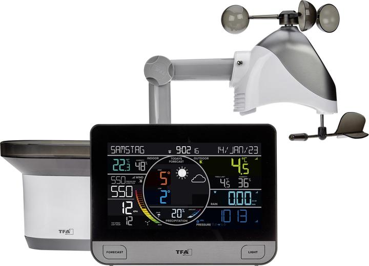 Actual product image TFA Radio weather station