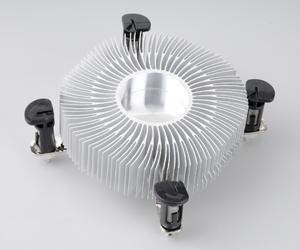 Actual product image Akasa Dual Socket Low Noise PWM CPU Cooler for 775/115X (53 mm)