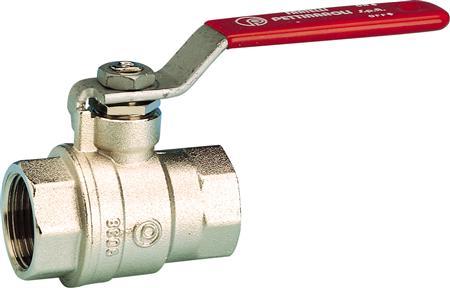 Produktbild Pettinaroli Kugelhahn 1 1/2" Muffe/Muffe mit Stahlgriff