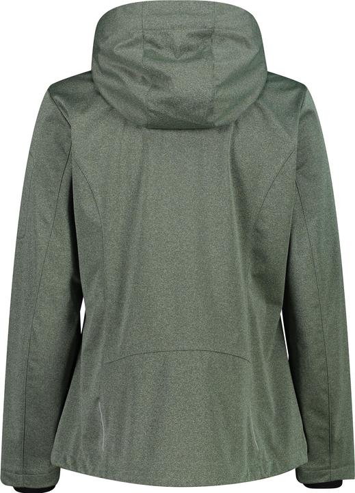 Immagine prodotto CMP Campagnolo Giacca donna Light Melange con cappuccio e zip (38, S)