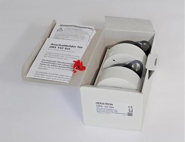 Image du produit Hekatron Kit interrupteur de fumée optique avec surveillance de ligne ORS 142