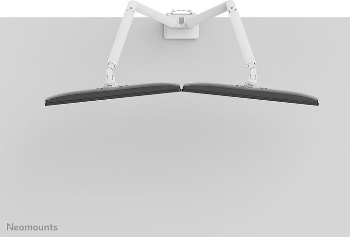 Actual product image Neomounts table mount duo 100x100 9kg/17-32"/white/fully moveable (Table, 35")