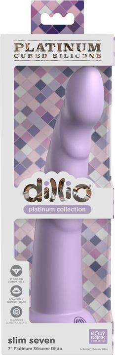 Image du produit Pipedream DP Slim Seven Purple 7 pouces