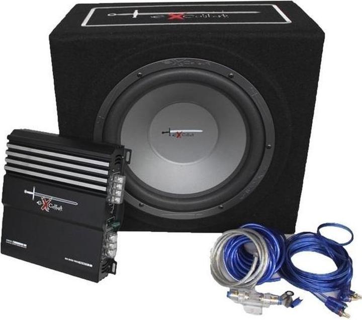 Image du produit Excalibur X3 Baspack 12inch 'subwoofer avec amplificateur et jeu de câbles