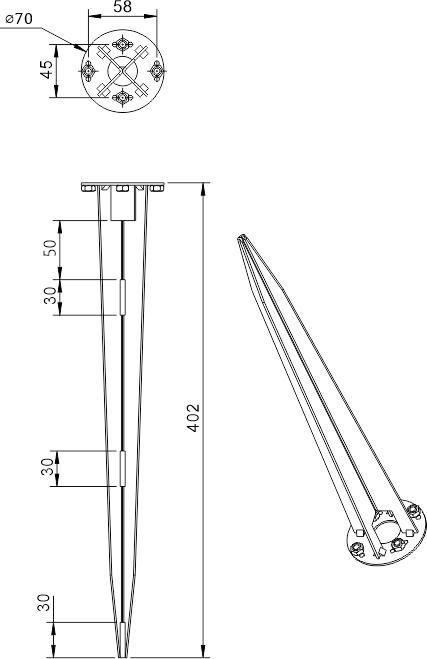 Produktbild Dotlux Erdspiess
