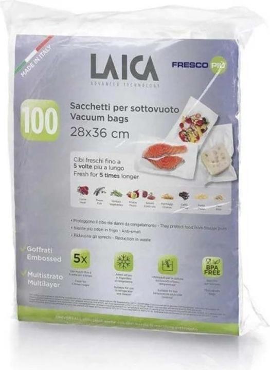 Produktbild Laica 100 VACUUM PRESERVATION BAGS 28x36 CM VT3512