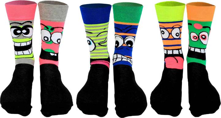Immagine prodotto United Oddsocks Calzini Casual (confezione da 3, 27 - 30)