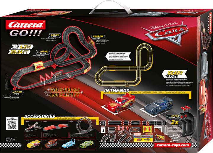 Actual product image Carrera Disney Pixar Cars Let's Race