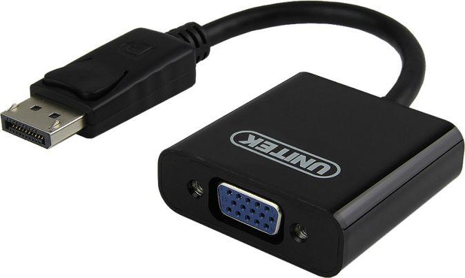 Produktbild Unitek Adapteris AV DisplayPort - D-Sub (VGA) schwarz (Y5118E) (VGA, 1 cm)