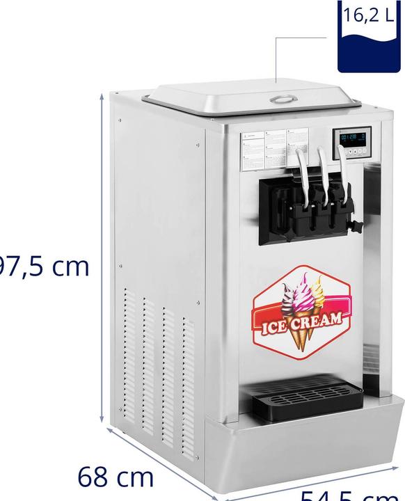 Actual product image Royal Catering Soft ice cream machine Gastro
