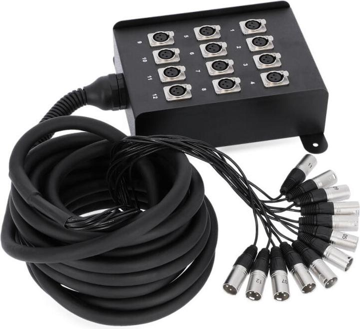 Actual product image AH Cables Multicore cable 10 m K12C10 An (0.33 m, XLR)