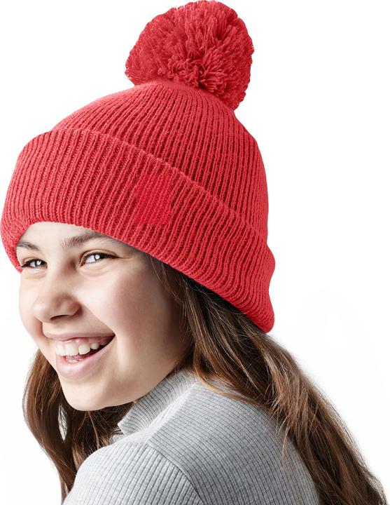 Actual product image Beechfield Kids Reflective Bobble Beanie