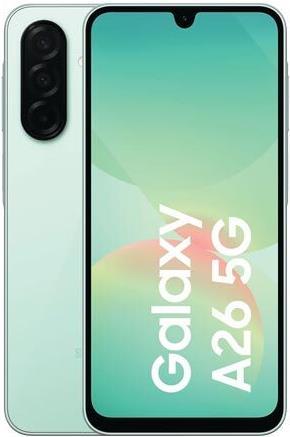 Produktbild Samsung Galaxy A26 (128 GB, Mint, 6.70", Dual SIM, 50 Mpx, 5G)
