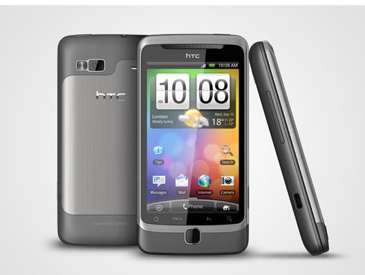 Produktbild HTC Desire Z - Anthrazit - QWERTZ Multilingual (1.50 GB, 3.70", 5 Mpx, 3G)