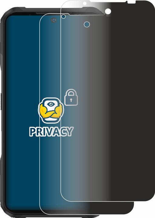 Actual product image BROTECT Anti-spy privacy film Blue light protection film (2 Piece, LG V20)