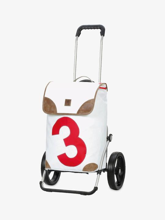 Actual product image Andersen Shopping trolley ROYAL ALU LEE red/small patterned