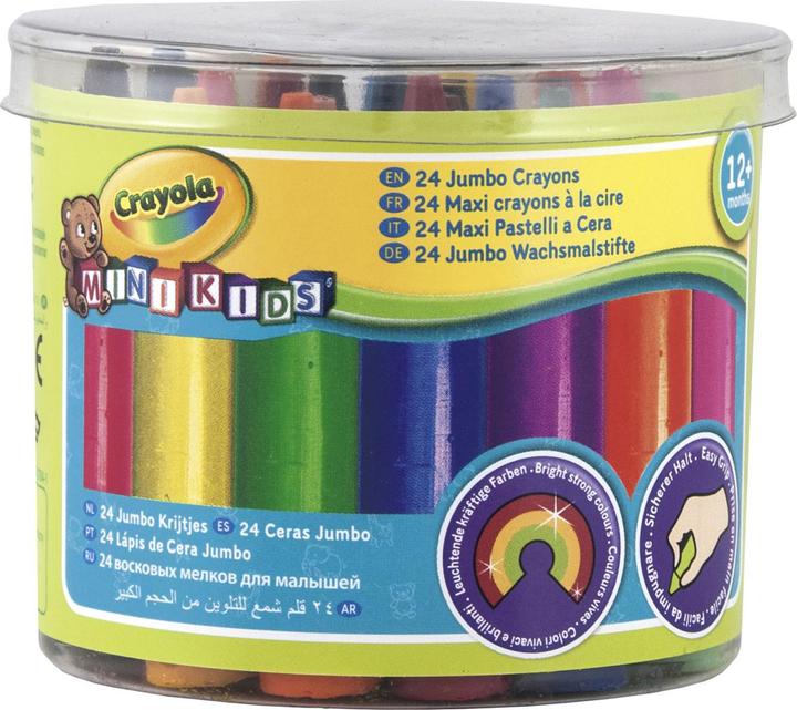 Actual product image Crayola Mini Kids - Dick wax crayons (Multinational, 24 x)