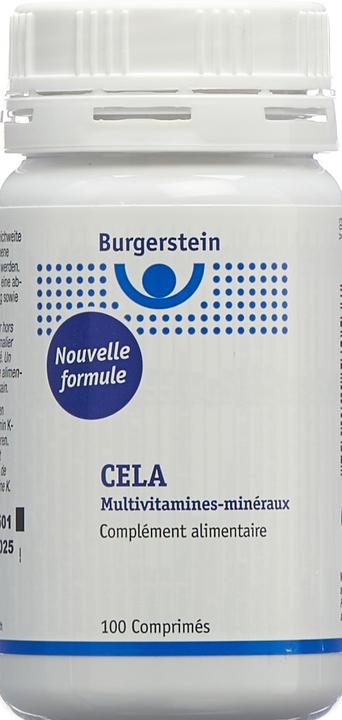 Burgerstein Multivitamin Mineral CELA (100 Piece, Pills, 162 g)