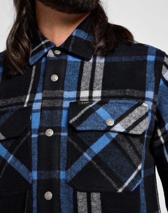 Produktbild Lee Langarmhemd 101 Wool Overshirt (XL)