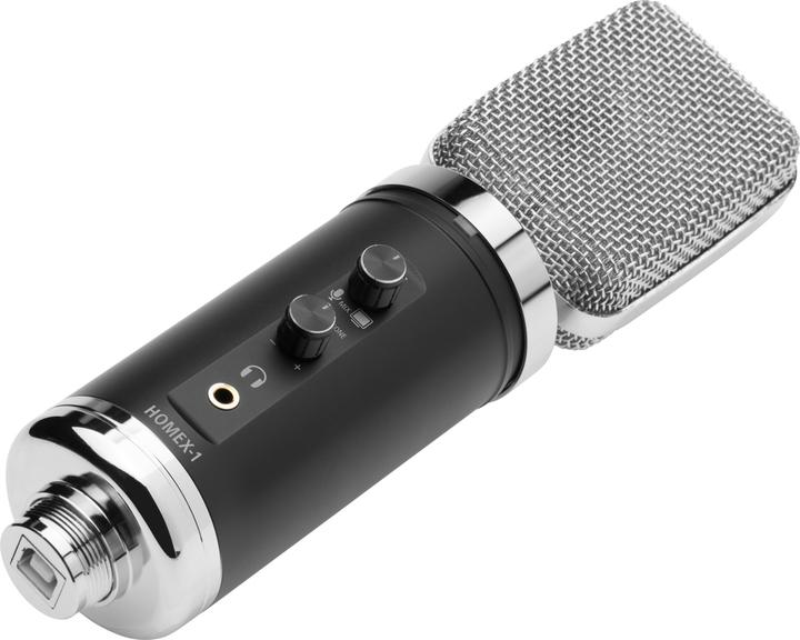 Produktbild Img Stage Line USB-Kleinmembran-Kondensator-Mikrofon für Homerecording und Moderation