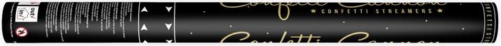 Actual product image Partydeco Confetti Cannon - 60cm - Metallic - Streamers - Gold